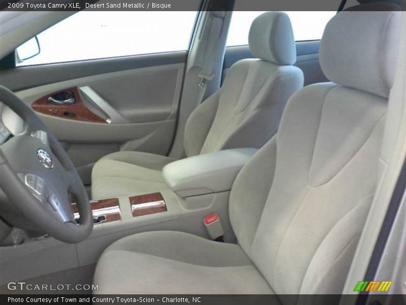 Desert Sand Metallic / Bisque 2009 Toyota Camry XLE