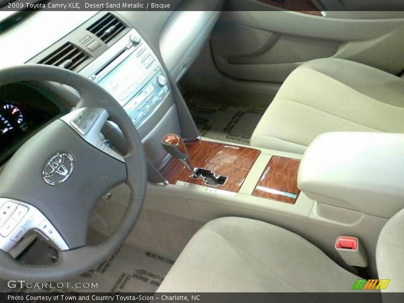 Desert Sand Metallic / Bisque 2009 Toyota Camry XLE