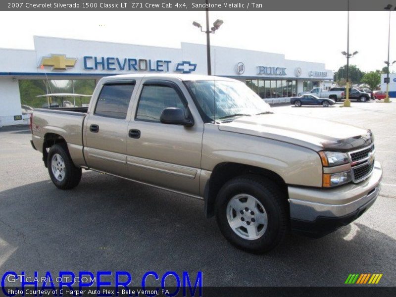 Sandstone Metallic / Tan 2007 Chevrolet Silverado 1500 Classic LT  Z71 Crew Cab 4x4