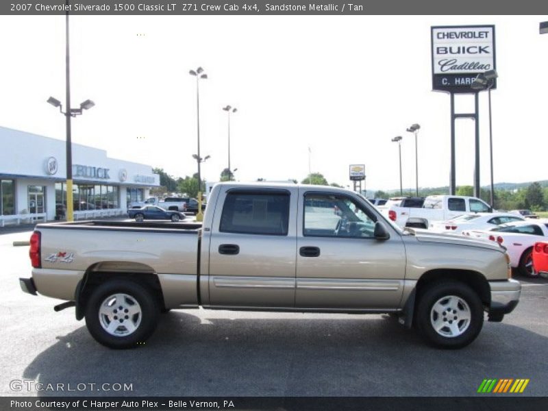 Sandstone Metallic / Tan 2007 Chevrolet Silverado 1500 Classic LT  Z71 Crew Cab 4x4