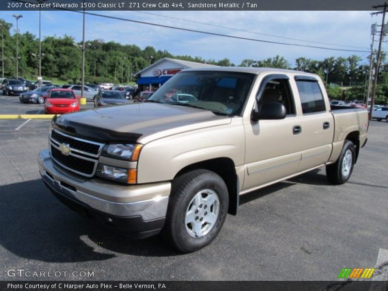 Sandstone Metallic / Tan 2007 Chevrolet Silverado 1500 Classic LT  Z71 Crew Cab 4x4