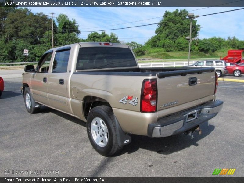 Sandstone Metallic / Tan 2007 Chevrolet Silverado 1500 Classic LT  Z71 Crew Cab 4x4