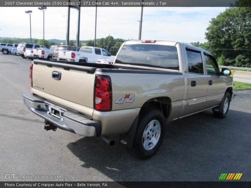 Sandstone Metallic / Tan 2007 Chevrolet Silverado 1500 Classic LT  Z71 Crew Cab 4x4