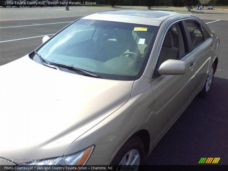 Desert Sand Metallic / Bisque 2009 Toyota Camry XLE