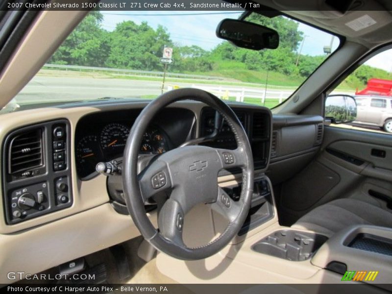Sandstone Metallic / Tan 2007 Chevrolet Silverado 1500 Classic LT  Z71 Crew Cab 4x4