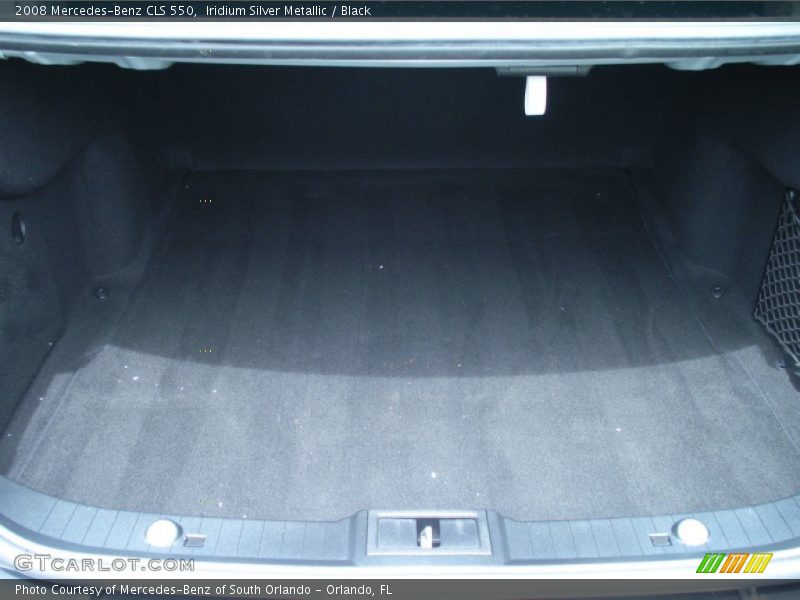 Iridium Silver Metallic / Black 2008 Mercedes-Benz CLS 550