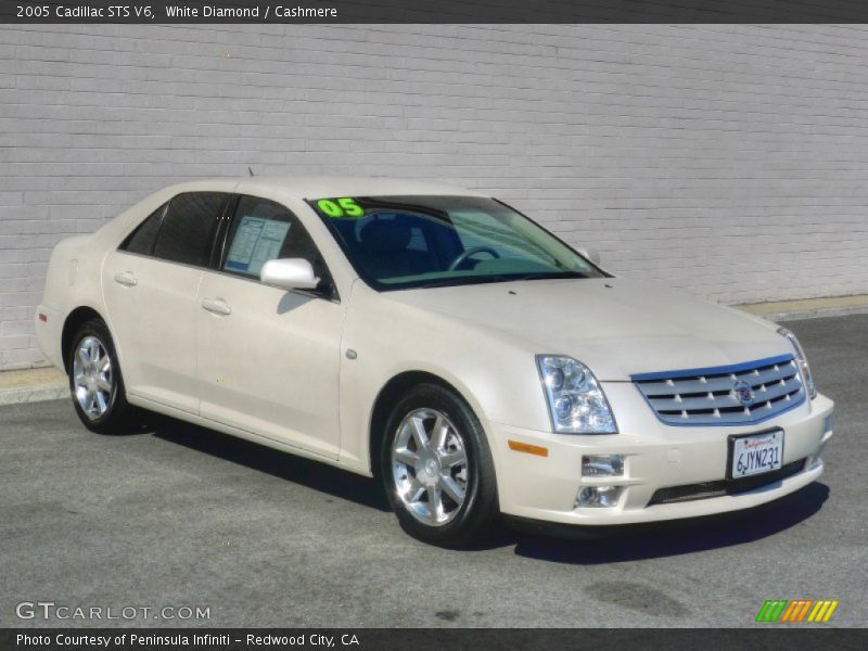 White Diamond / Cashmere 2005 Cadillac STS V6