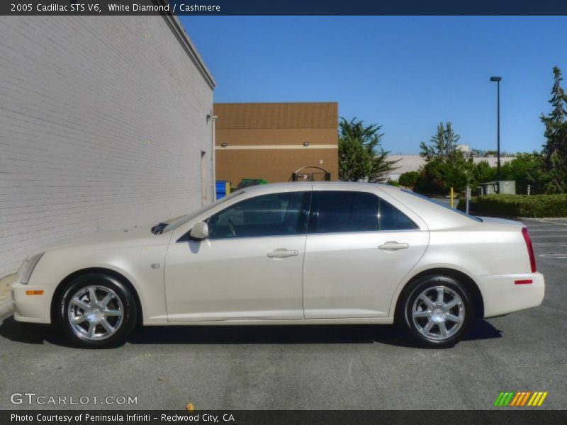 White Diamond / Cashmere 2005 Cadillac STS V6