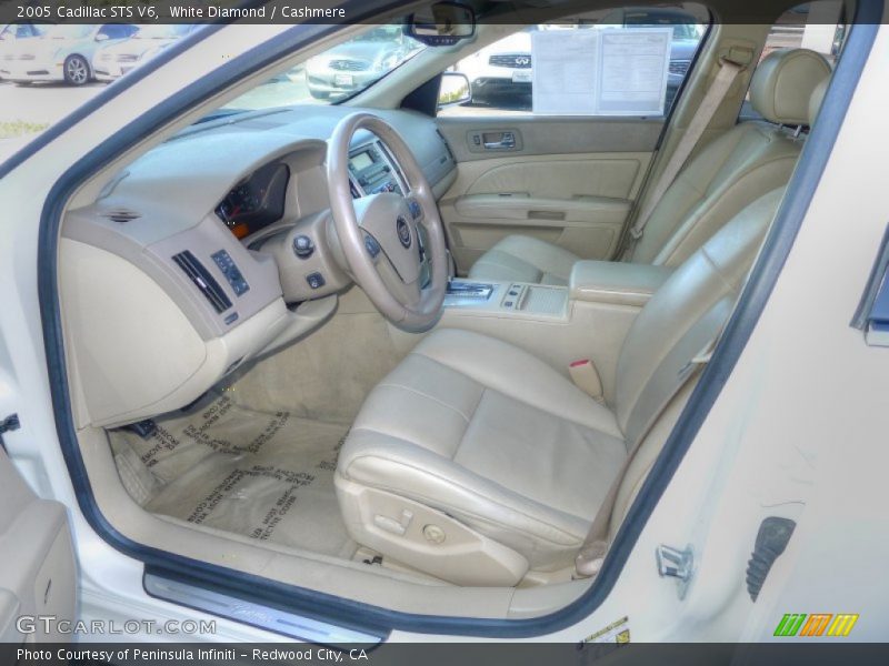 White Diamond / Cashmere 2005 Cadillac STS V6