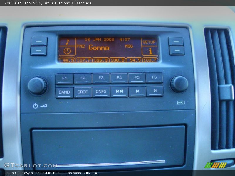 White Diamond / Cashmere 2005 Cadillac STS V6