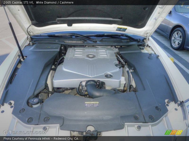 White Diamond / Cashmere 2005 Cadillac STS V6