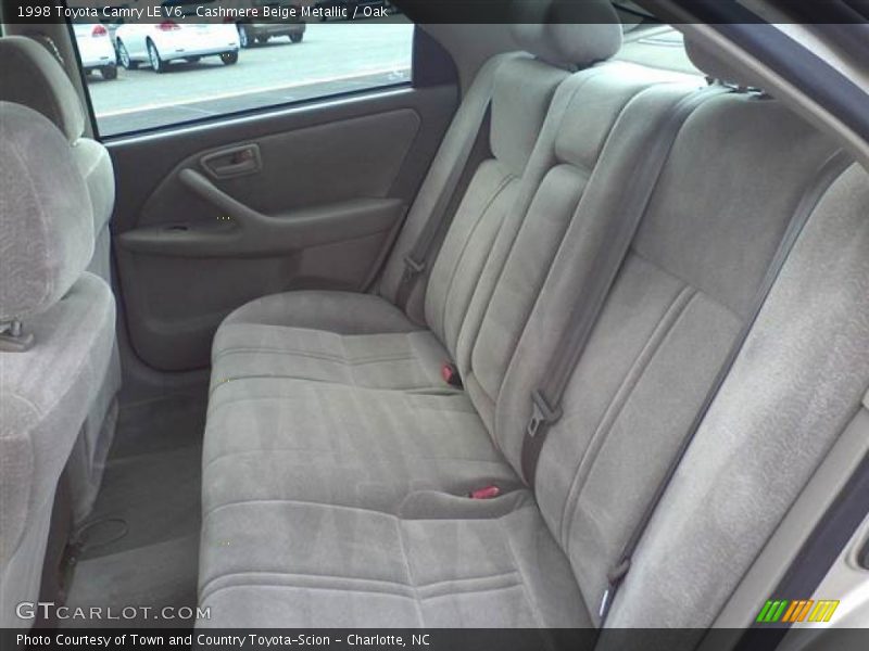 Cashmere Beige Metallic / Oak 1998 Toyota Camry LE V6