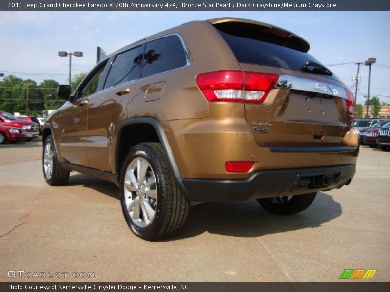 Bronze Star Pearl / Dark Graystone/Medium Graystone 2011 Jeep Grand Cherokee Laredo X 70th Anniversary 4x4