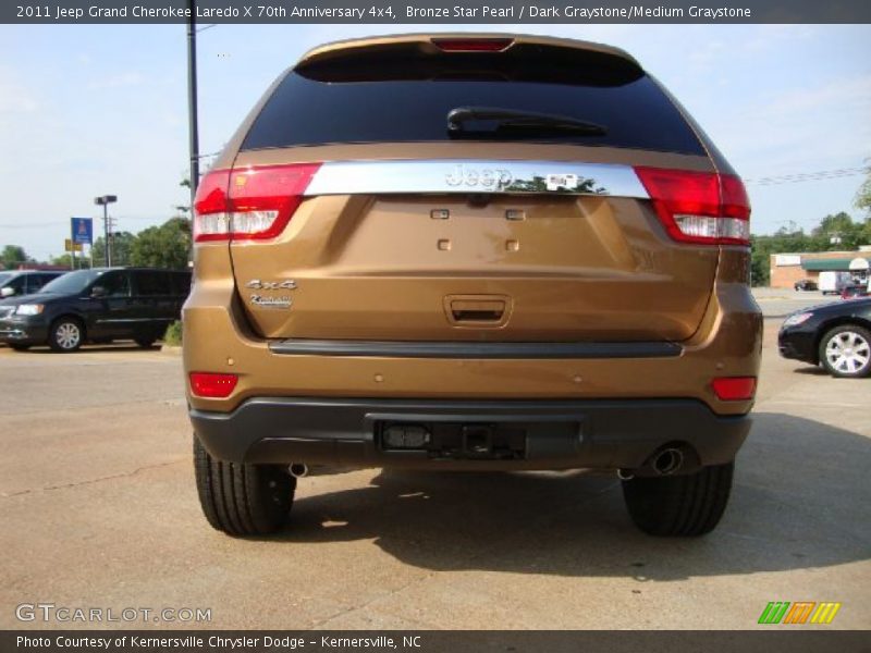 Bronze Star Pearl / Dark Graystone/Medium Graystone 2011 Jeep Grand Cherokee Laredo X 70th Anniversary 4x4