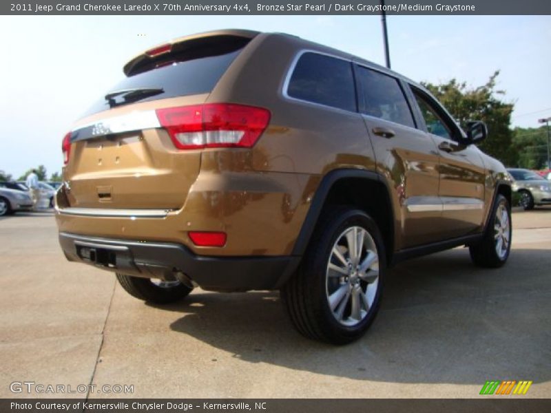 Bronze Star Pearl / Dark Graystone/Medium Graystone 2011 Jeep Grand Cherokee Laredo X 70th Anniversary 4x4