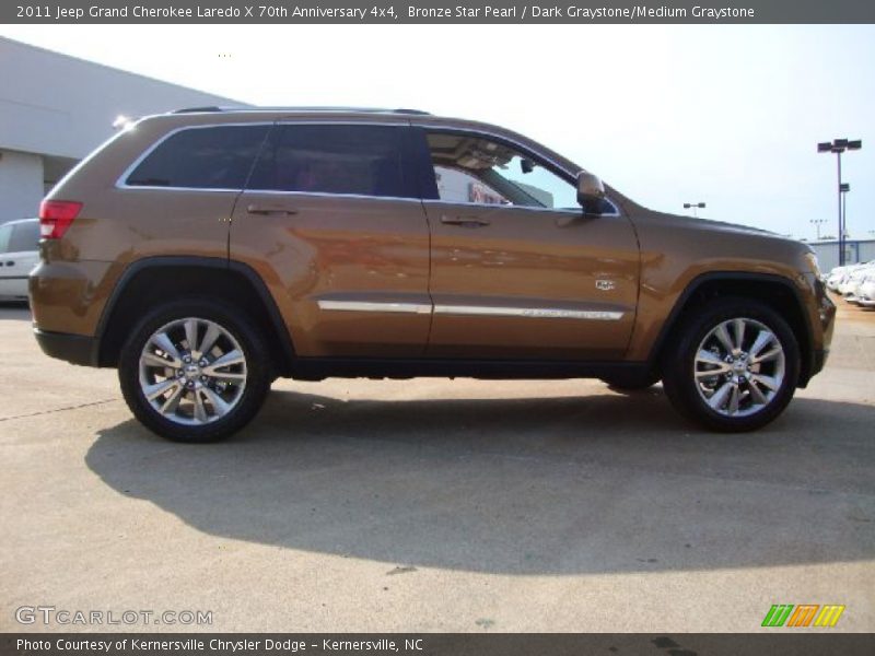 Bronze Star Pearl / Dark Graystone/Medium Graystone 2011 Jeep Grand Cherokee Laredo X 70th Anniversary 4x4