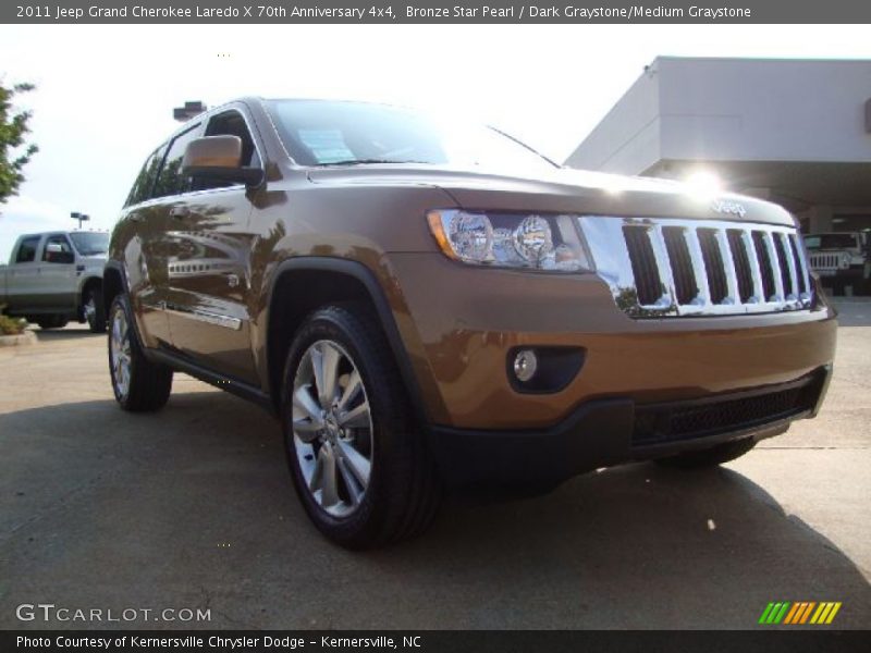 Bronze Star Pearl / Dark Graystone/Medium Graystone 2011 Jeep Grand Cherokee Laredo X 70th Anniversary 4x4