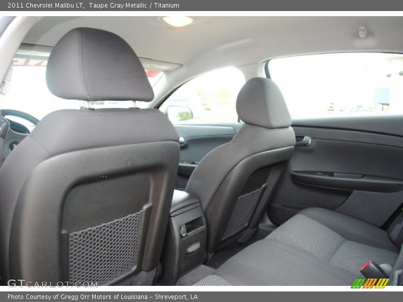 Taupe Gray Metallic / Titanium 2011 Chevrolet Malibu LT