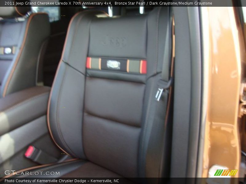  2011 Grand Cherokee Laredo X 70th Anniversary 4x4 Dark Graystone/Medium Graystone Interior