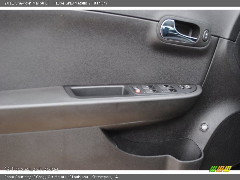Taupe Gray Metallic / Titanium 2011 Chevrolet Malibu LT