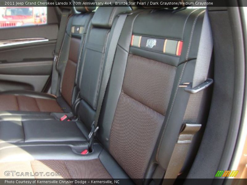  2011 Grand Cherokee Laredo X 70th Anniversary 4x4 Dark Graystone/Medium Graystone Interior