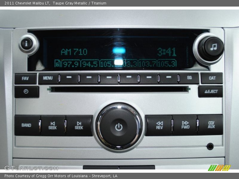 Taupe Gray Metallic / Titanium 2011 Chevrolet Malibu LT