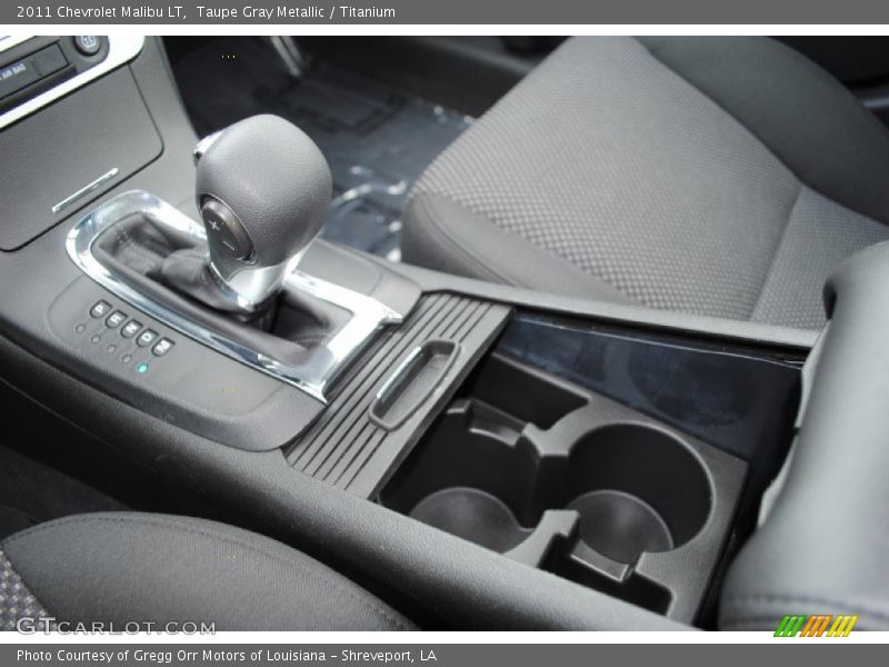 Taupe Gray Metallic / Titanium 2011 Chevrolet Malibu LT