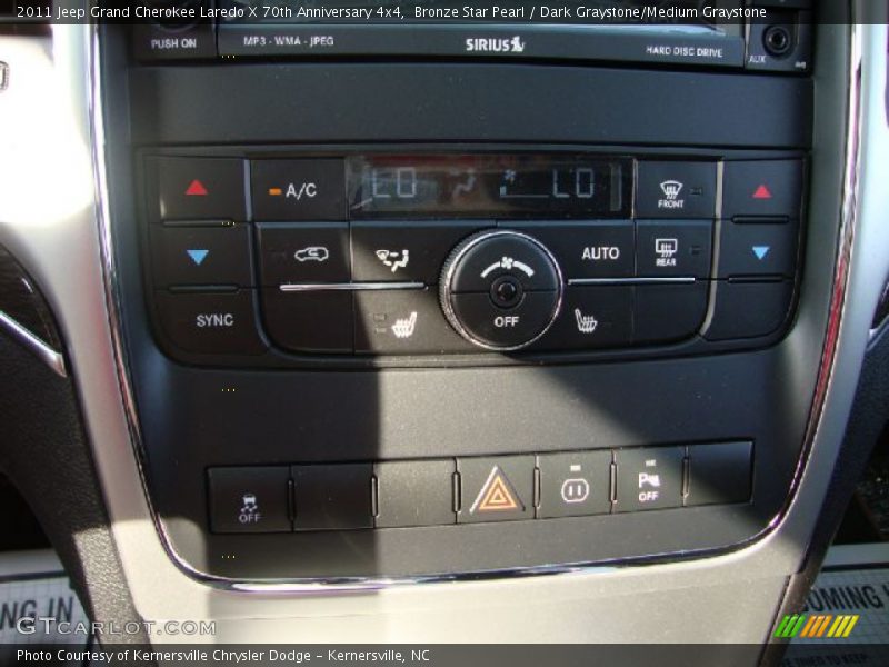 Bronze Star Pearl / Dark Graystone/Medium Graystone 2011 Jeep Grand Cherokee Laredo X 70th Anniversary 4x4