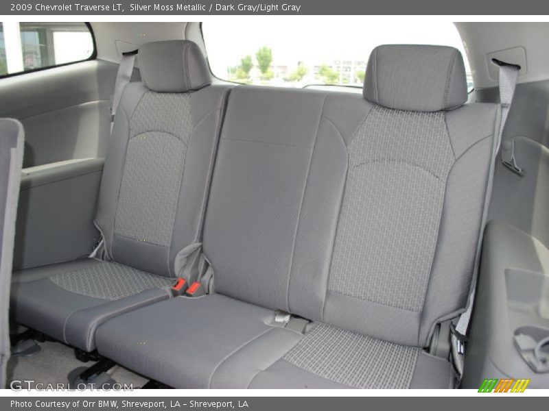 Silver Moss Metallic / Dark Gray/Light Gray 2009 Chevrolet Traverse LT