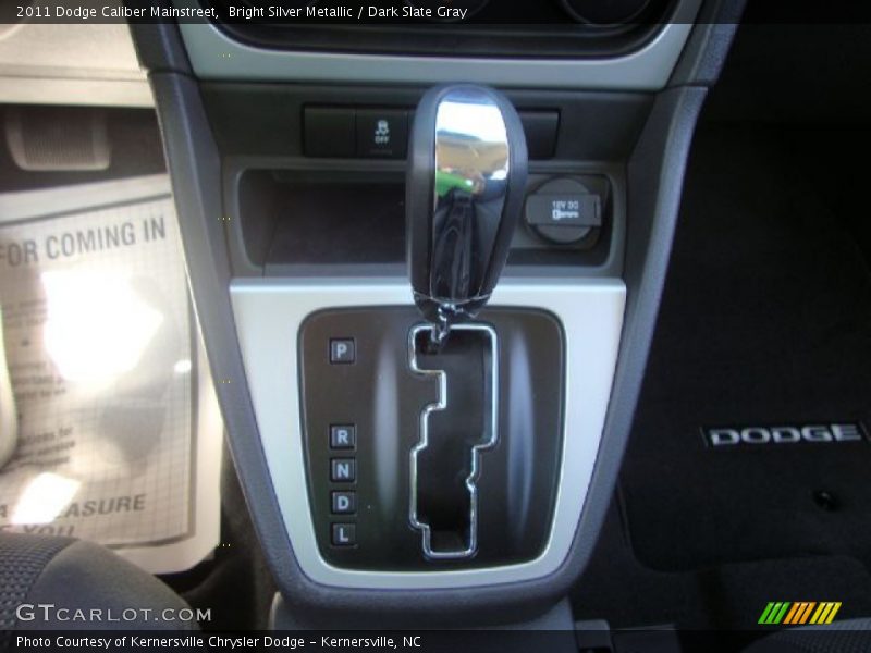 Bright Silver Metallic / Dark Slate Gray 2011 Dodge Caliber Mainstreet