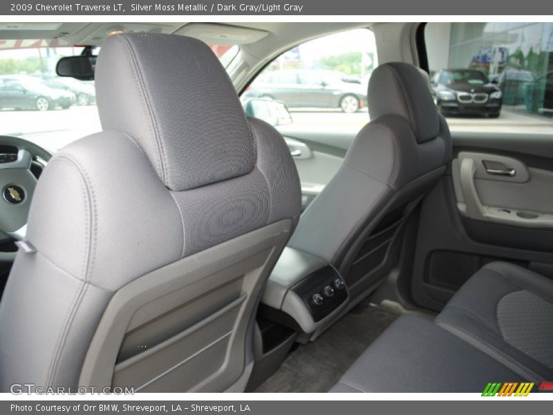 Silver Moss Metallic / Dark Gray/Light Gray 2009 Chevrolet Traverse LT