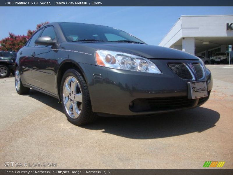 Stealth Gray Metallic / Ebony 2006 Pontiac G6 GT Sedan