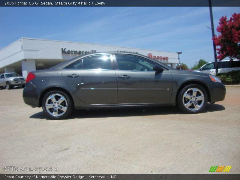 Stealth Gray Metallic / Ebony 2006 Pontiac G6 GT Sedan