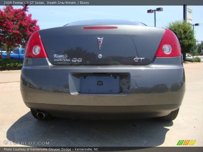Stealth Gray Metallic / Ebony 2006 Pontiac G6 GT Sedan