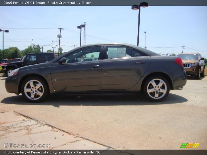 Stealth Gray Metallic / Ebony 2006 Pontiac G6 GT Sedan