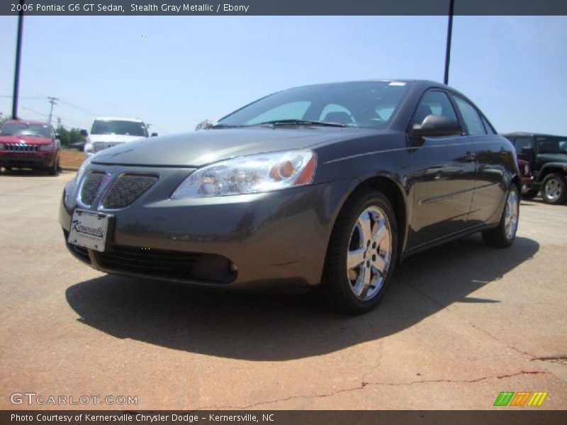 Stealth Gray Metallic / Ebony 2006 Pontiac G6 GT Sedan