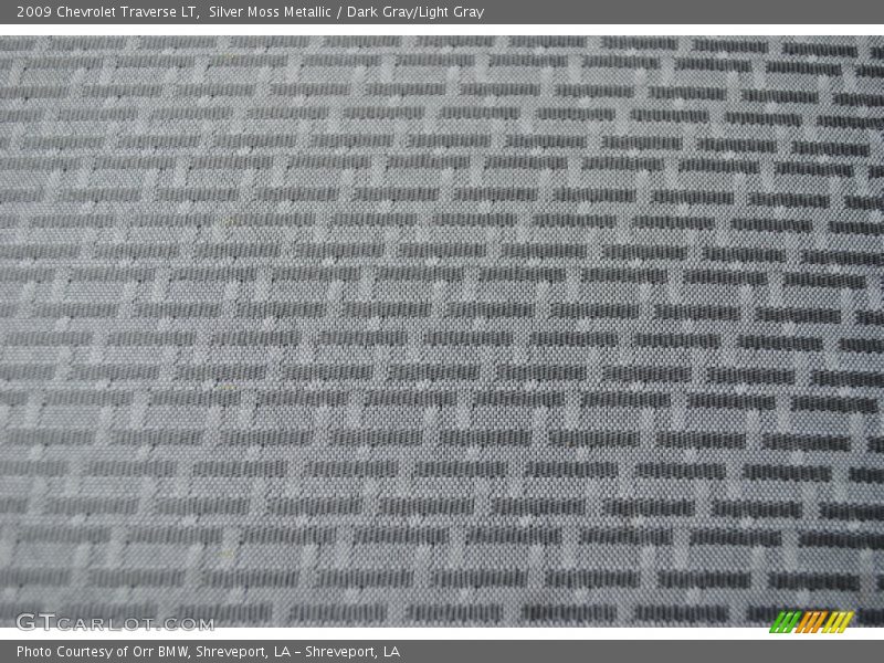 Silver Moss Metallic / Dark Gray/Light Gray 2009 Chevrolet Traverse LT