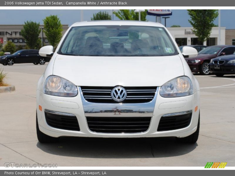 Campanella White / Anthracite Black 2006 Volkswagen Jetta TDI Sedan