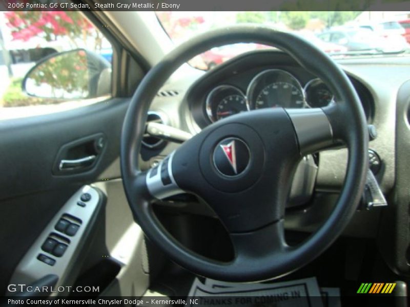 Stealth Gray Metallic / Ebony 2006 Pontiac G6 GT Sedan