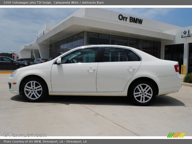 Campanella White / Anthracite Black 2006 Volkswagen Jetta TDI Sedan