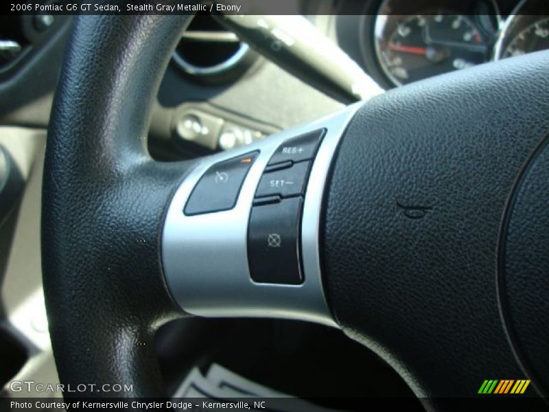 Stealth Gray Metallic / Ebony 2006 Pontiac G6 GT Sedan