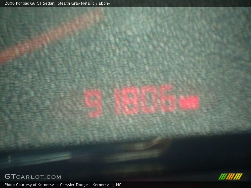Stealth Gray Metallic / Ebony 2006 Pontiac G6 GT Sedan