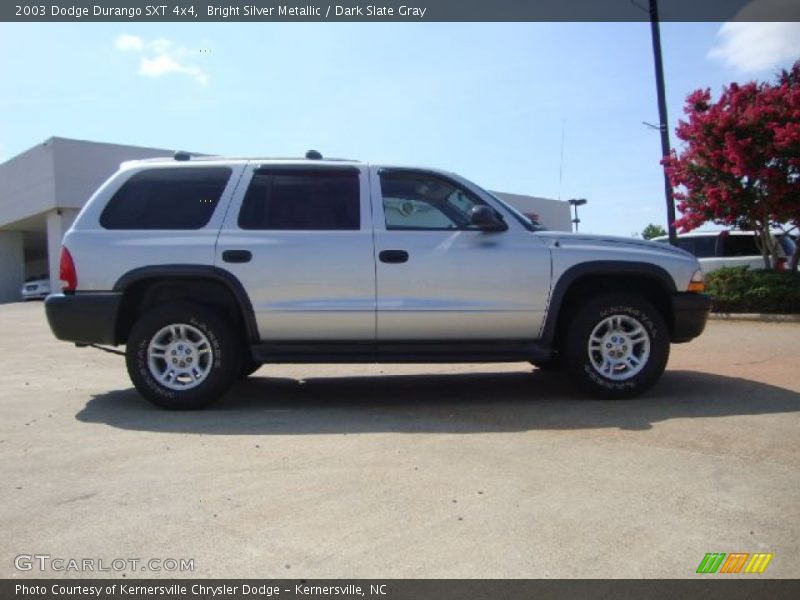 Bright Silver Metallic / Dark Slate Gray 2003 Dodge Durango SXT 4x4