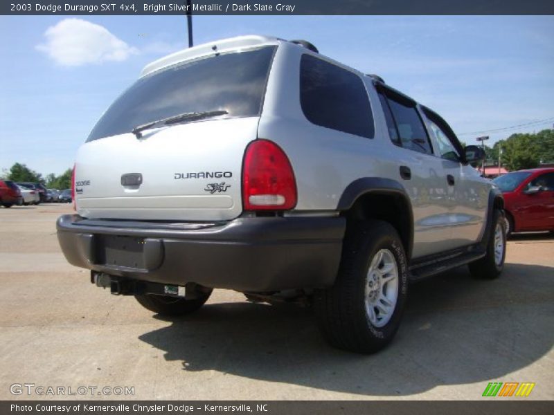Bright Silver Metallic / Dark Slate Gray 2003 Dodge Durango SXT 4x4