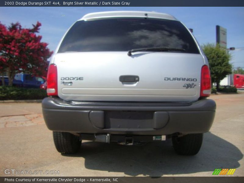 Bright Silver Metallic / Dark Slate Gray 2003 Dodge Durango SXT 4x4