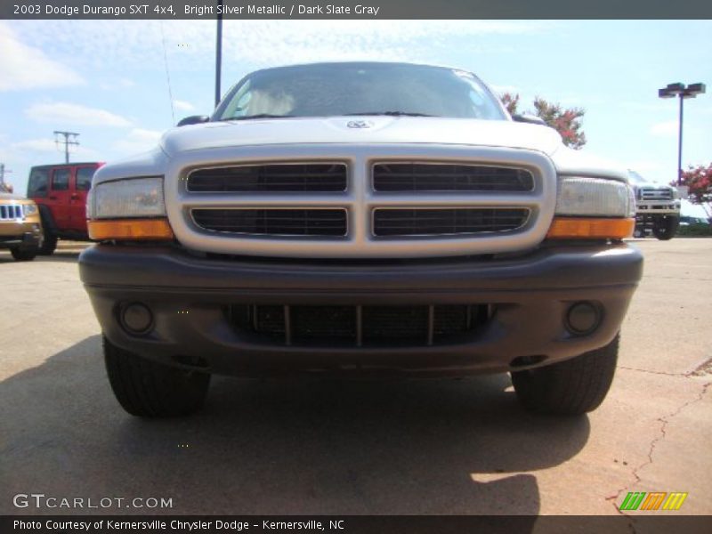 Bright Silver Metallic / Dark Slate Gray 2003 Dodge Durango SXT 4x4