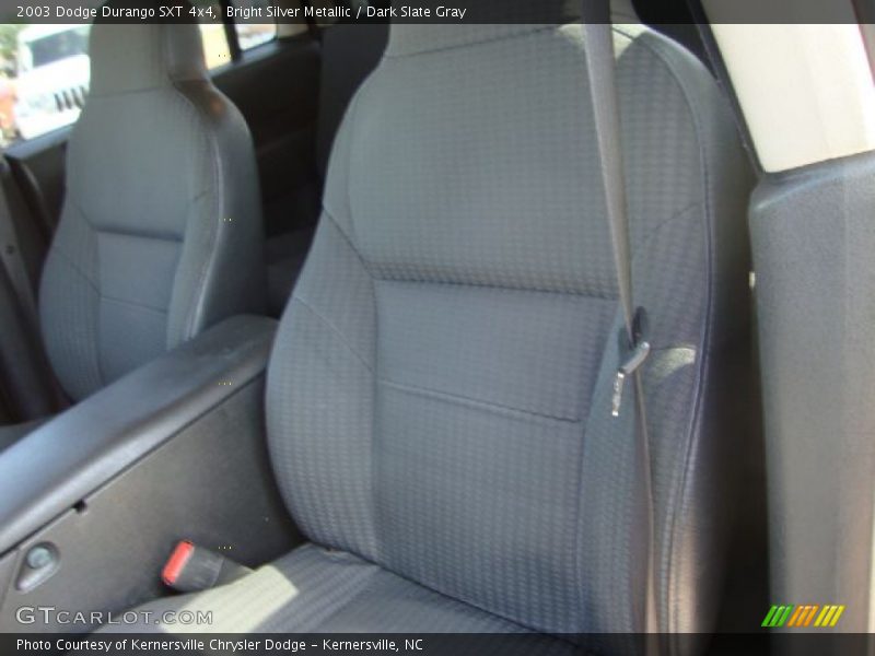 Bright Silver Metallic / Dark Slate Gray 2003 Dodge Durango SXT 4x4