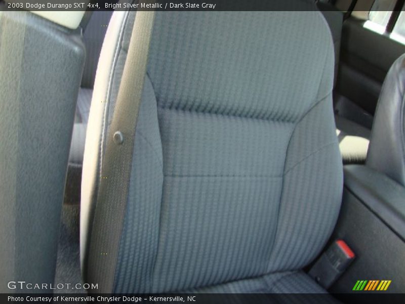 Bright Silver Metallic / Dark Slate Gray 2003 Dodge Durango SXT 4x4