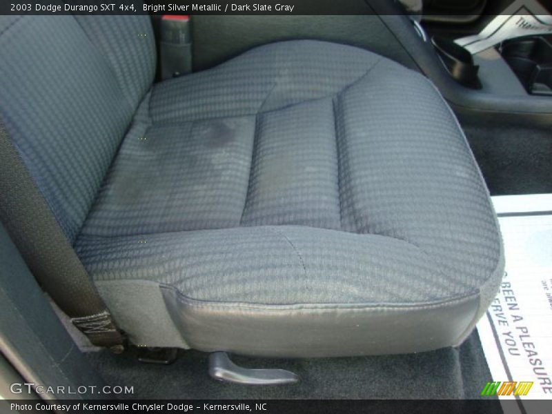 Bright Silver Metallic / Dark Slate Gray 2003 Dodge Durango SXT 4x4