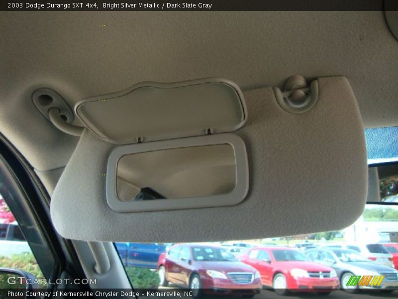 Bright Silver Metallic / Dark Slate Gray 2003 Dodge Durango SXT 4x4